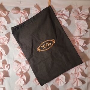 TOD'S Drawstring Dust Bag 10.5"x14.5"